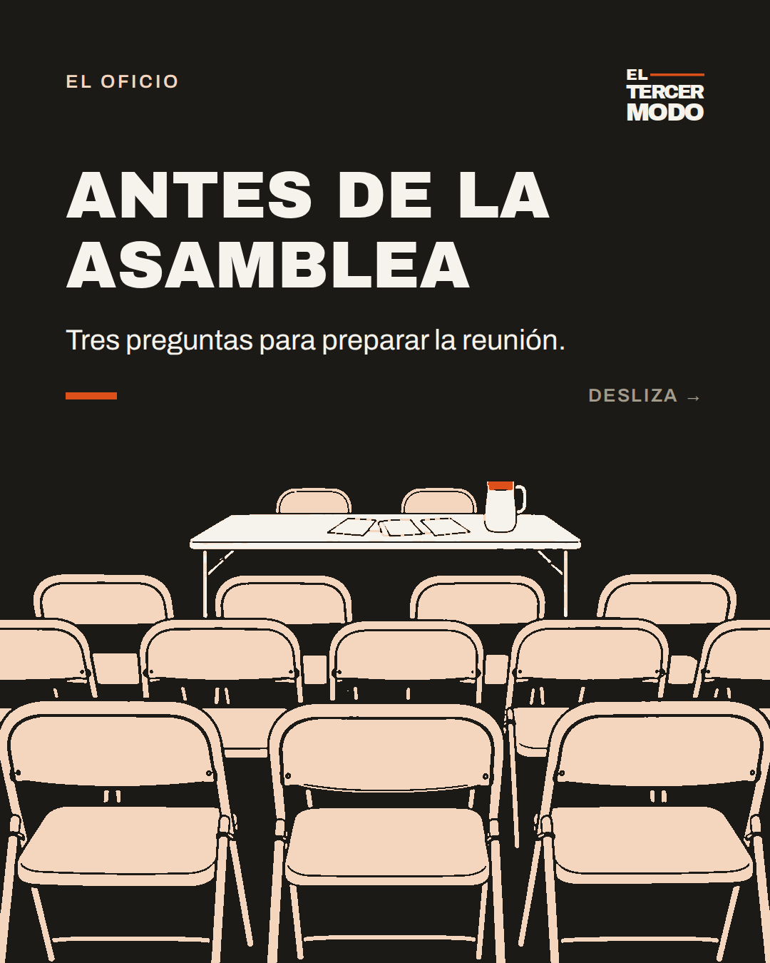 Antes de la asamblea